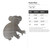 Koala Bear Steel Cutout Shape - Raw Metal Wall Art and Craft Supply