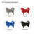 Australian Shepherd Steel Cutout Shape - Raw Metal Wall Art and Craft Supply