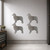 Australian Shepherd Steel Cutout Shape, Raw Metal Wall Art and Craft Supply