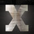 Lowercase Letter X Steel Cutout Shape - Raw Metal Wall Art and Craft Supply