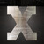 Lowercase Letter X Steel Cutout Shape, Raw Metal Wall Art and Craft Supply