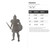 Gladiator Steel Cutout Shape - Raw Metal Wall Art and Craft Supply