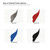 Elf Ear Steel Cutout Shape - Raw Metal Wall Art and Craft Supply