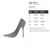 High Heel 2 Steel Cutout Shape, Raw Metal Wall Art and Craft Supply