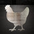 Hen Steel Cutout Shape - Raw Metal Wall Art and Craft Supply