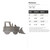 Bulldozer Steel Cutout Shape - Raw Metal Wall Art and Craft Supply