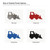 Bulldozer Steel Cutout Shape - Raw Metal Wall Art and Craft Supply