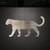 Leopard Steel Cutout Shape, Raw Metal Wall Art and Craft Supply