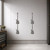 Bass Guitar Steel Cutout Shape - Raw Metal Wall Art and Craft Supply