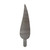 Candle Flame Steel Cutout Shape - Raw Metal Wall Art and Craft Supply