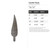 Candle Flame Steel Cutout Shape - Raw Metal Wall Art and Craft Supply