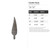 Candle Flame Steel Cutout Shape, Raw Metal Wall Art and Craft Supply