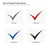Check Mark Steel Cutout Shape, Raw Metal Wall Art and Craft Supply