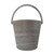Bucket Steel Cutout Shape - Raw Metal Wall Art and Craft Supply