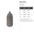 Baby Bottle Steel Cutout Shape, Raw Metal Wall Art and Craft Supply