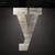 Lowercase Letter Y Steel Cutout Shape - Raw Metal Wall Art and Craft Supply