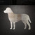 Chesapeak Bay Retriever Steel Cutout Shape - Raw Metal Wall Art and Craft Supply