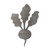 Beet Steel Cutout Shape - Raw Metal Wall Art and Craft Supply