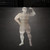 Muscle Man Steel Cutout Shape - Raw Metal Wall Art and Craft Supply