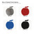 Peach 3 Steel Cutout Shape - Raw Metal Wall Art and Craft Supply