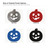 Jack O Lantern 1 Steel Cutout Shape - Raw Metal Wall Art and Craft Supply