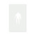 Bigfoot 1 Reusable Mylar Stencil - 10 mil Paint and Craft Stencil