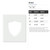 Shield Reusable Mylar Stencil - 10 mil Paint and Craft Stencil