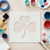 Shamrock Reusable Mylar Stencil - 10 mil Paint and Craft Stencil