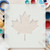 Canadian Maple Leaf Reusable Mylar Stencil - 10 mil Paint and Craft Stencil
