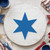 Six Pointed Star Reusable Mylar Stencil - 10 mil Paint and Craft Stencil