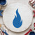 Flame Reusable Mylar Stencil - 10 mil Paint and Craft Stencil