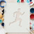 Running Man Reusable Mylar Stencil - 10 mil Paint and Craft Stencil