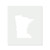 Minnesota Reusable Mylar Stencil - 10 mil Paint and Craft Stencil