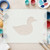 Duck 2 Reusable Mylar Stencil, 10 mil Plastic Paint Stencil for Crafts and Decor