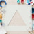 Triangle 1 Reusable Mylar Stencil - 10 mil Paint and Craft Stencil
