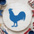 Rooster 1 Reusable Mylar Stencil - 10 mil Paint and Craft Stencil