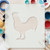 Rooster 1 Reusable Mylar Stencil - 10 mil Paint and Craft Stencil