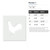 Rooster 1 Reusable Mylar Stencil - 10 mil Paint and Craft Stencil