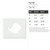 Top Hat Reusable Mylar Stencil - 10 mil Paint and Craft Stencil