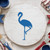 Flamingo 2 Reusable Mylar Stencil - 10 mil Paint and Craft Stencil