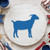 Goat 2 Reusable Mylar Stencil - 10 mil Paint and Craft Stencil
