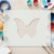 Flying Butterfly Reusable Mylar Stencil - 10 mil Paint and Craft Stencil