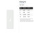 Bowling Pin Reusable Mylar Stencil - 10 mil Paint and Craft Stencil