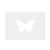 Butterfly 2 Reusable Mylar Stencil - 10 mil Paint and Craft Stencil