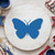 Butterfly 2 Reusable Mylar Stencil - 10 mil Paint and Craft Stencil