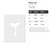 Whale Tail Reusable Mylar Stencil - 10 mil Paint and Craft Stencil