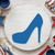 High Heel Shoe Reusable Mylar Stencil - 10 mil Paint and Craft Stencil