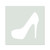 High Heel Shoe Reusable Mylar Stencil, 10 mil Plastic Paint Stencil for Crafts and Decor