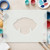 Dog Head Reusable Mylar Stencil - 10 mil Paint and Craft Stencil