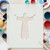 Jesus Reusable Mylar Stencil - 10 mil Paint and Craft Stencil